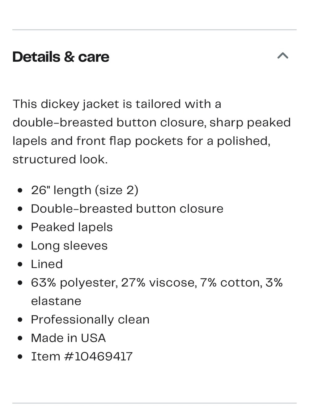 Veronica Beard Off-White Miller Dickey Jacket - Picture 10 of 10